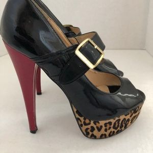 Platform Patent Leather Heels